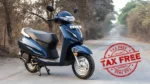 Honda Activa is Now Tax Free