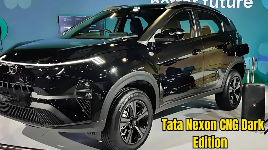 New 2025 Tata Nexon CNG Dark Edition launched
