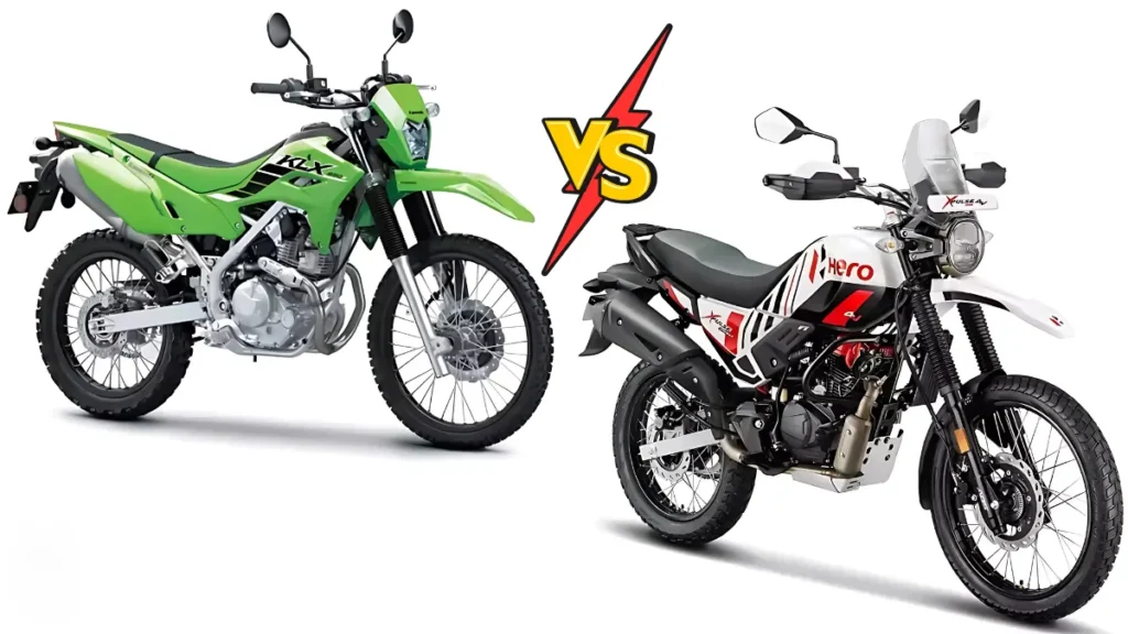 Kawasaki KL230 vs Hero Xpulse 200 4V