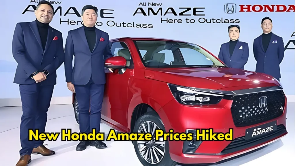 New Honda Amaze Prices