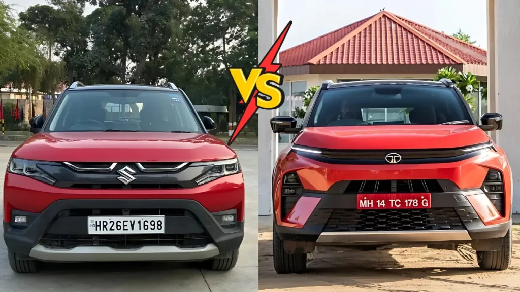 Tata Nexon iCNG Creative+ VS Maruti Brezza S-CNG VXI