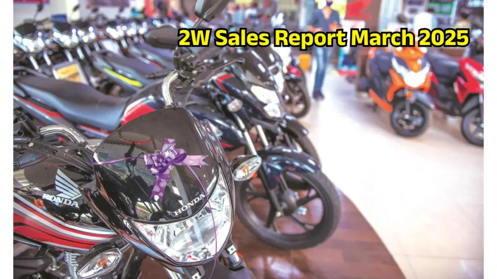 2W Sales Report March