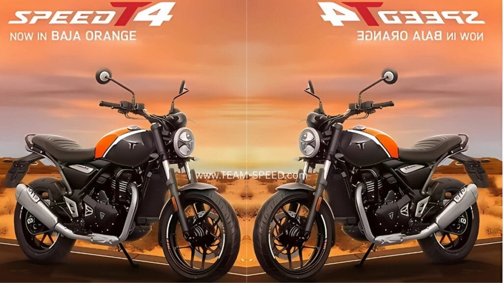2025 Triumph Speed T4 Launched