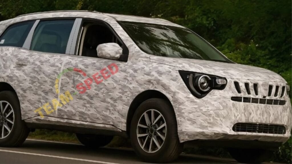 2026 XUV700 Facelift Spotted
