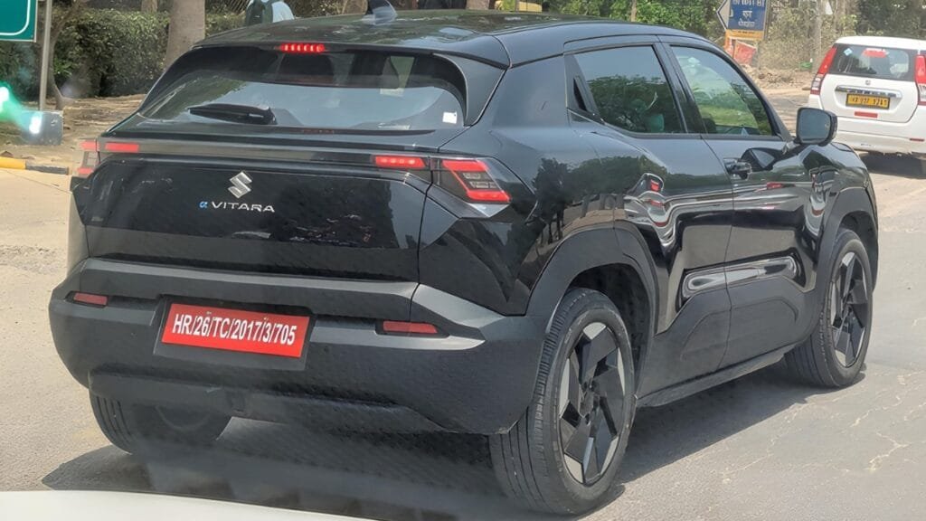 Maruti Suzuki e‑Vitara Spotted Again on Indian Roads