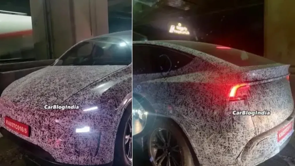 Tesla Model Y Testing In India
