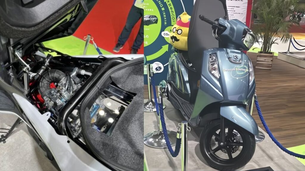 Suzuki Access CNG/CBG Variant Unveiled